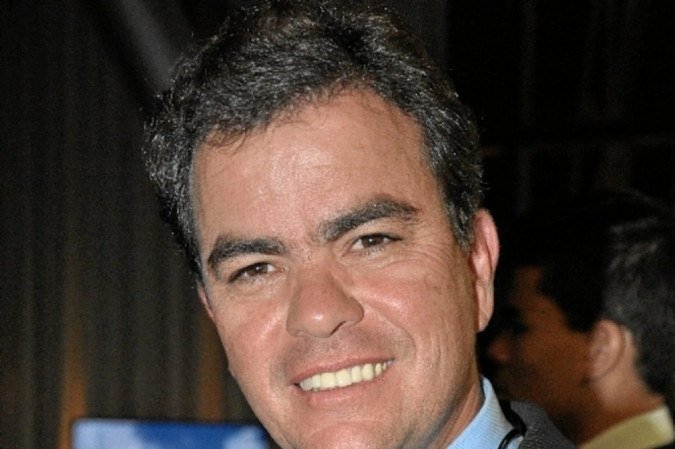 31/03/2014. Crédito: Aureliza Correa/Esp. CB/D.A Press. Brasil. Brasília - DF. O secretário de Turismo: Luíz Otávio Neves durante cerimônia do voo inaugural Paris/Brasília no Aeroporto JK.