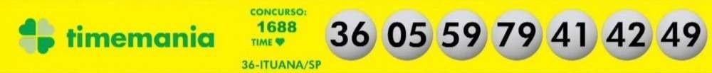 Confira os resultados da Timemania desta ter&ccedil;a (14/9)