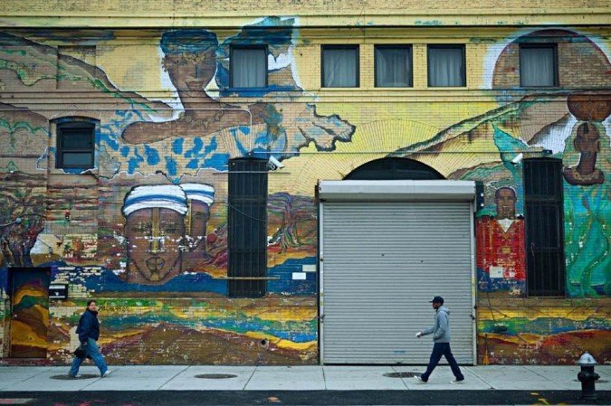 Ensaio Anônimos, realizado em 2011 com pessoas anônimas em Nova York