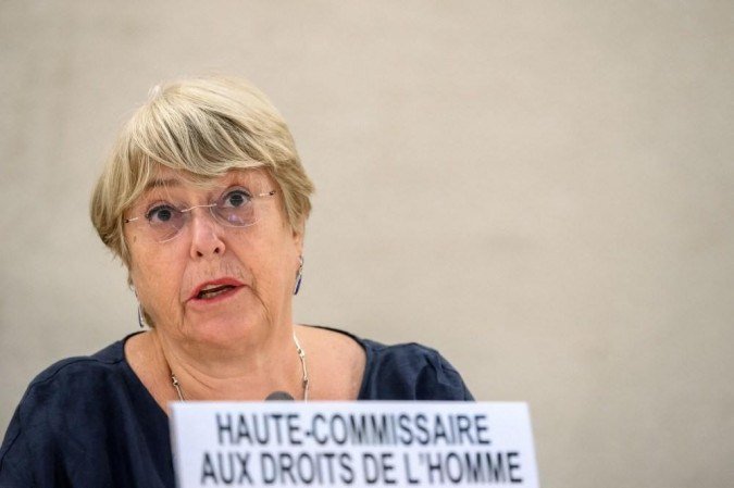 Ex-presidente do Chile Michelle Bachelet - (crédito: Fabrice COFFRINI / AFP) Ex-presidente do Chile Michelle Bachelet - (crédito: Fabrice COFFRINI / AFP)