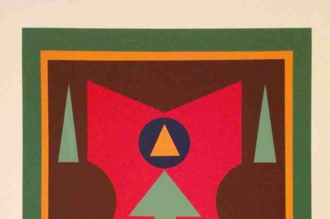 (de)morar | Mostra de gravuras | Referência Galeria de Arte - gravura de Rubem Valentim