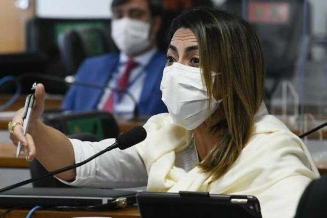 (crédito: Senadora Soraya Thronicke (PSL-MS) (foto: Roque de Sá/Agência Senado)) (crédito: Senadora Soraya Thronicke (PSL-MS) (foto: Roque de Sá/Agência Senado))