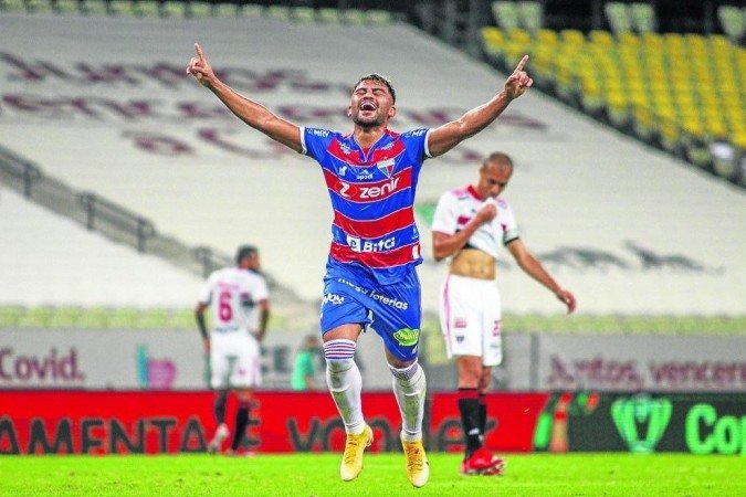 Fortaleza atravessa bom momento na temporada: está na quarta posição na Série A do Campeonato Brasileiro e é semifinalista na Copa do Brasil -  (crédito: Leonardo Moreira/Fortaleza E.C)