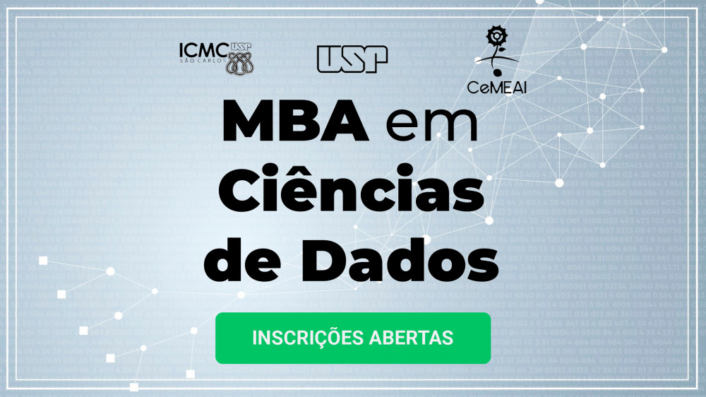 MBA em ciências de dados da USP abre inscrições