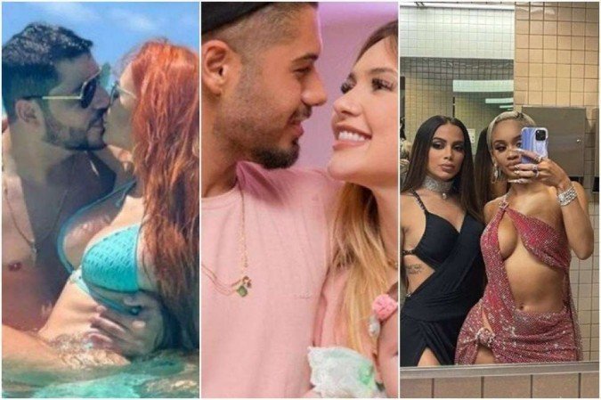 Destaque Pop deste sábado (17/9) -  (crédito: Yugnir Ângelo/Instagram/Reprodução — Reprodução/Instagam/@virginia — Reprodução/Twitter)