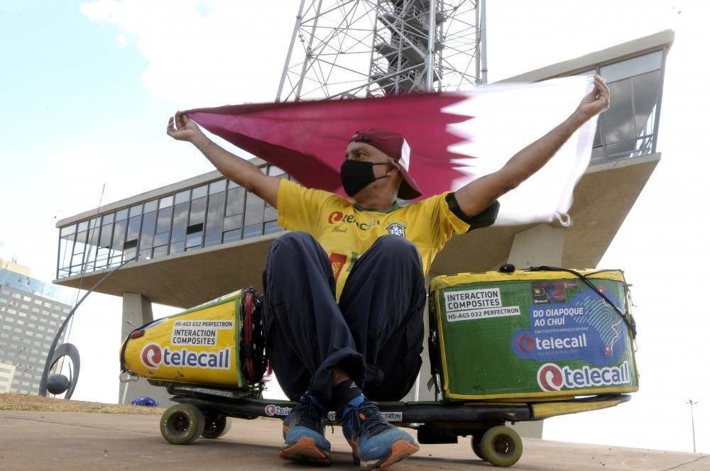 Após concluir volta ao mundo de skate, Marcelo Gervásio se prepara para ir ao Catar