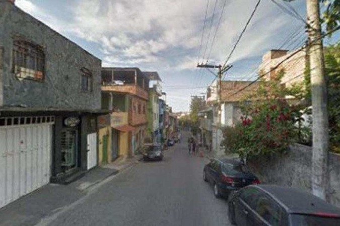 Moradores da Rua Júlio César Oliveira ficaram assustados com o crime -  (crédito: Google maps)