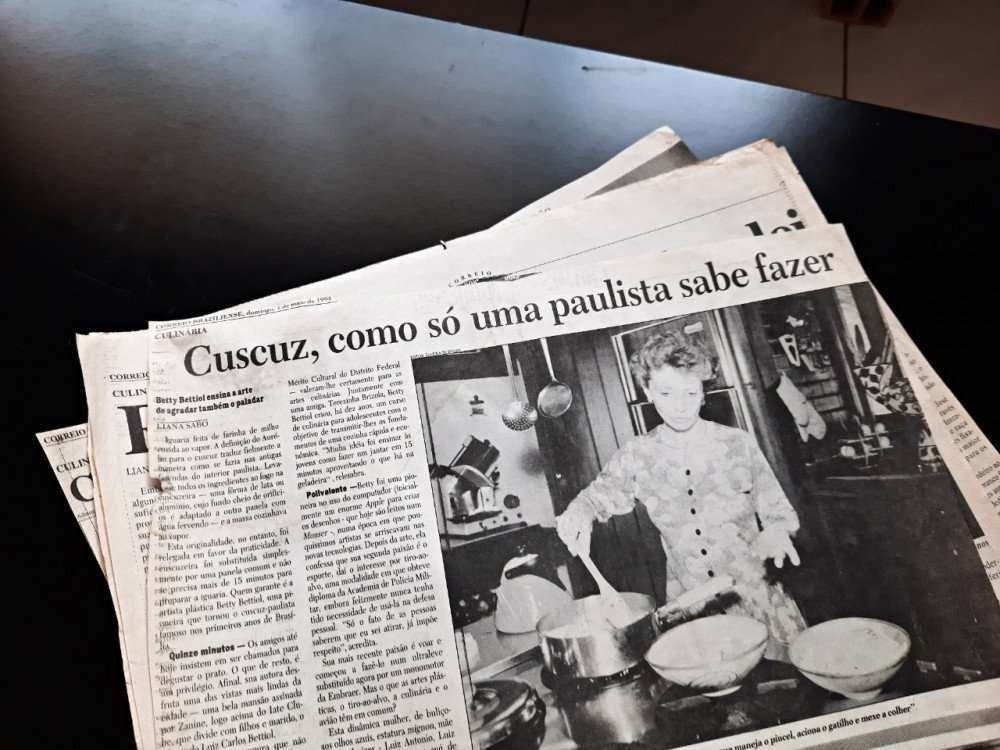 Em 1993, Liana foi a primeira a dizer que "comida &eacute; not&iacute;cia"