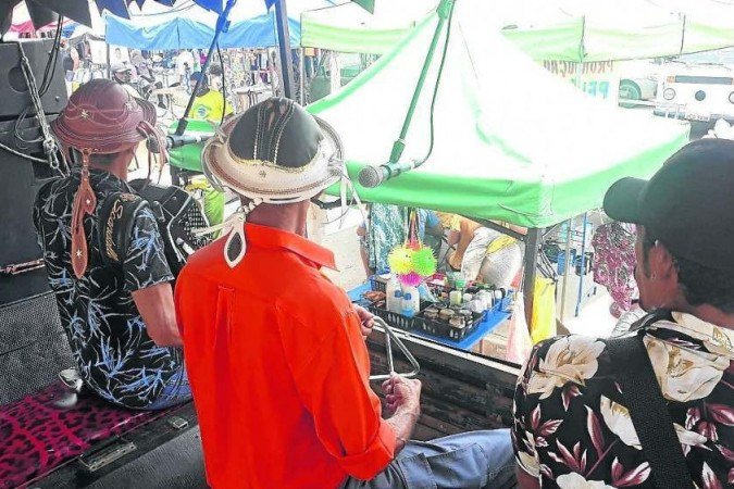 O projeto Itinerância Forrozeira leva música nordestina às quadras de Samambaia e Ceilândia e, futuramente, para outras regiões -  (crédito: Samuel de Sousa Andrade/Divulgação)