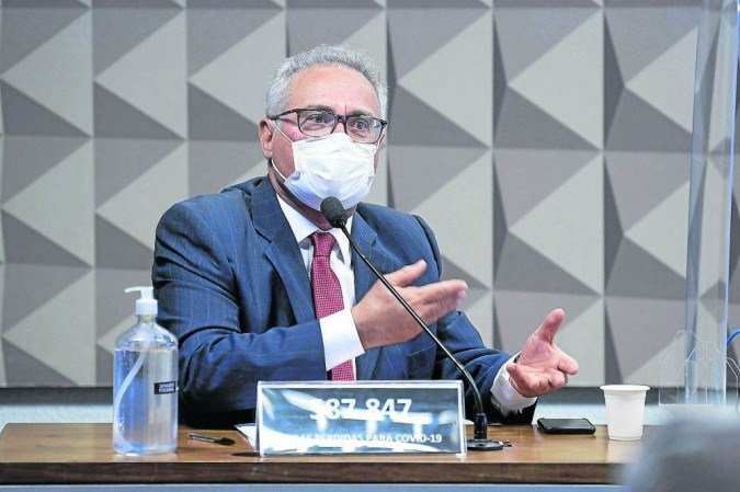 Segundo Renan, mais que fechar o relatório, importante é tipificar corretamente cada personagem que será citado -  (crédito: Pedro França/Agência Senado)