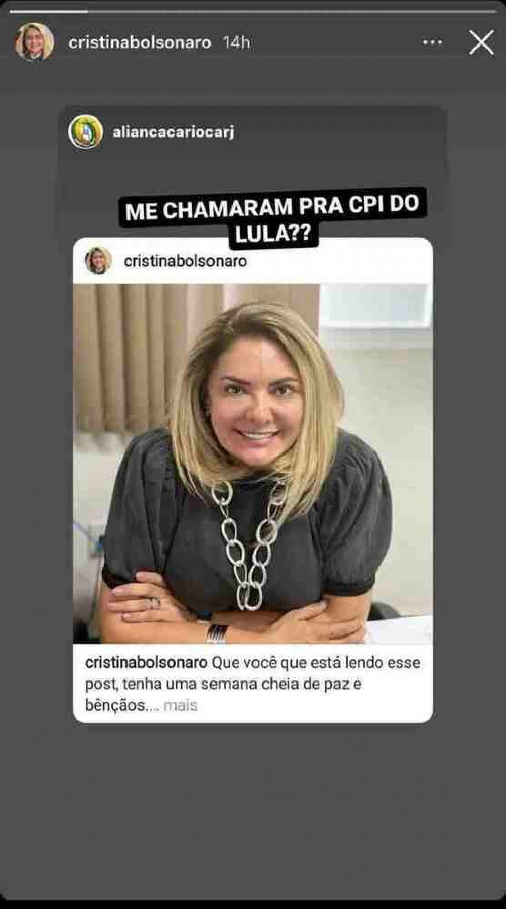 Post no Instagram (foto: Redes Sociais/Reprodução)