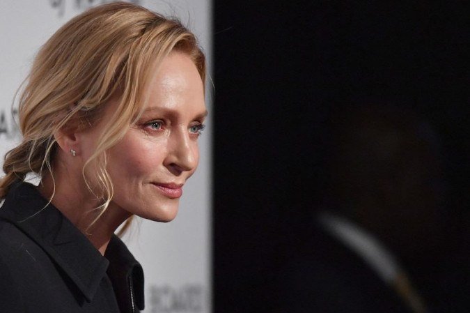 Atriz Uma Thurman conhecida por seus papeis em 'Pulp Fiction' e 'Kill Bill'  -  (crédito:  ANGELA WEISS)