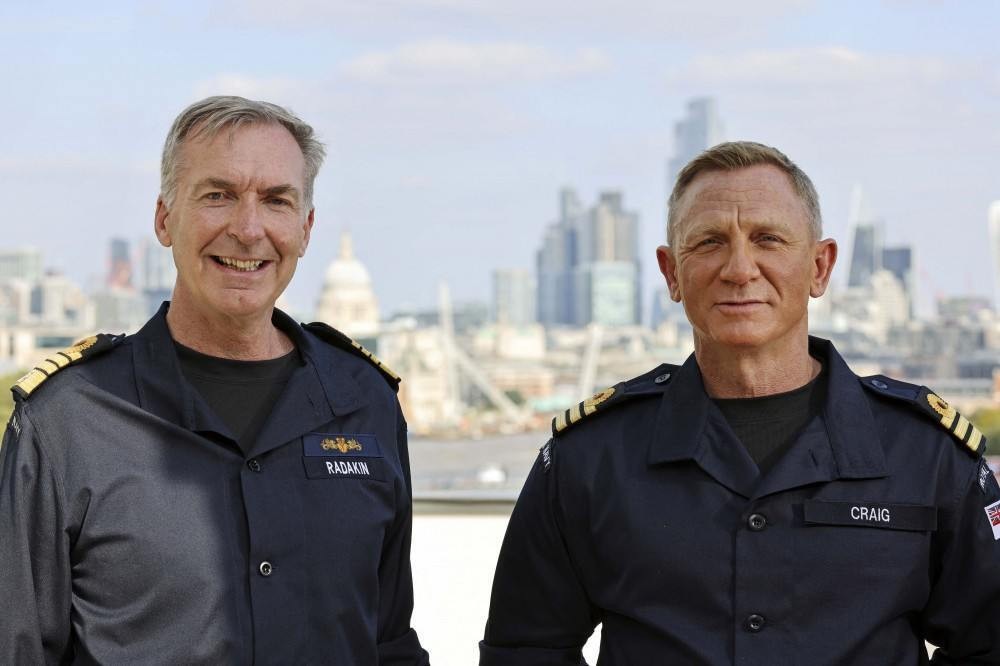 Daniel Craig é nomeado comandante da Marinha Real Britânica