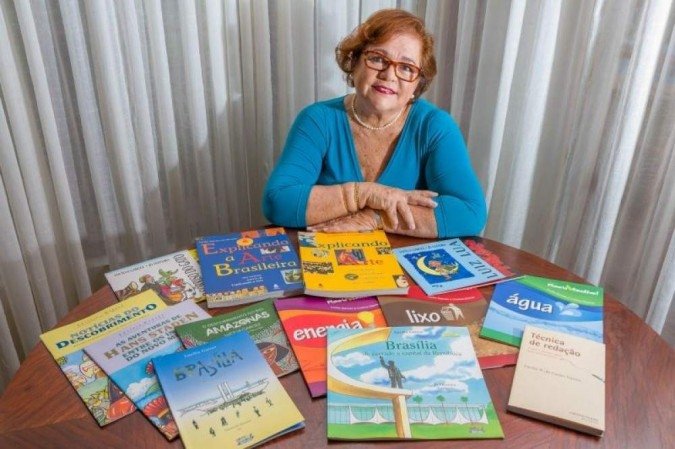 Entre os livros lançados, Lucília Garcez tinha um carinho especial pela literatura infanto-juvenil -  (crédito: Marcelo Dischinger/Divulgação)
