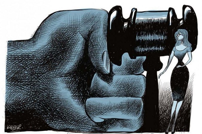 Na capital federal, a ação atendeu mais de 3.500 mulheres em ocorrências de crimes -  (crédito: Kleber Sales/CB/D.A Press)