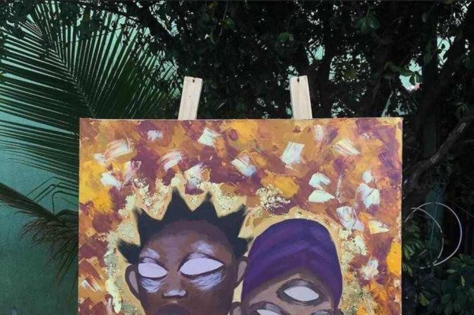 Grupo de religiosas furta quadro de artista negra. Emannuelle Lima. Preconceito. Intolerância. 
