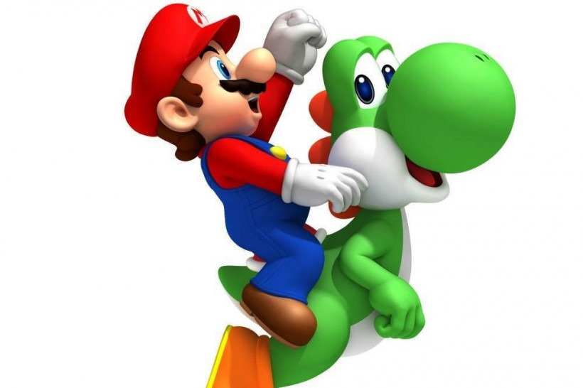 Mario morreu na capa de Super Mario Bros