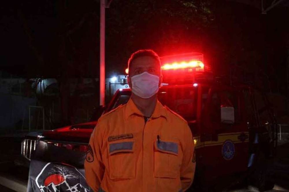 Sargento Roberto Carlos Babeto: "Em Arinos, queimou bastante, foi muito grande, muito difícil, não tem condição de combate" 