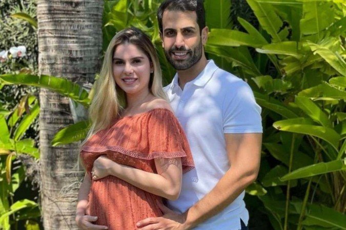 Bárbara Evans e Gustavo Theodoro - (crédito: Bárbara Evans/Instagram/Reprodução) Bárbara Evans e Gustavo Theodoro - (crédito: Bárbara Evans/Instagram/Reprodução)
