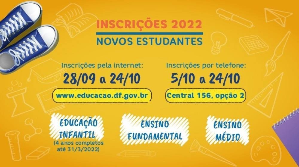 Secretaria de Educação inicia matrícula para alunos da rede pública  