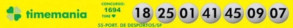 Confira os números sorteados na Timemania desta terça (28/9)