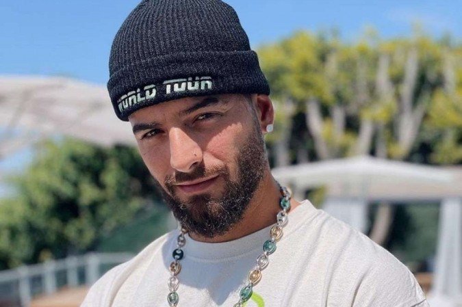 Cantor alegou apenas uma amizade com a irmã Kardashian - (crédito: Reprodução/Instagram/@Maluma) Cantor alegou apenas uma amizade com a irmã Kardashian - (crédito: Reprodução/Instagram/@Maluma)