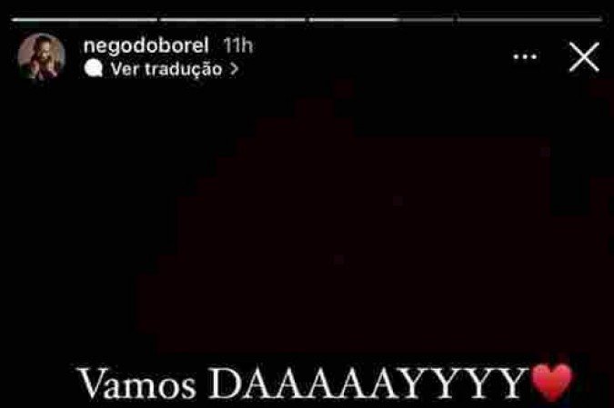 Stories de Nego do Borel