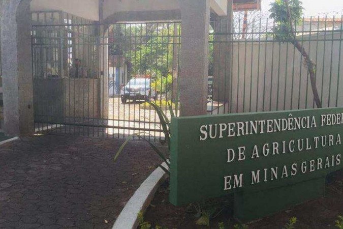 Ministério da Agricultura, Pecuária e Abastecimento (Mapa), na Avenida Raja Gabáglia, onde policiais encontraram mulher morta em BH -  (crédito: Edésio Ferreira/EM/D.A Press)