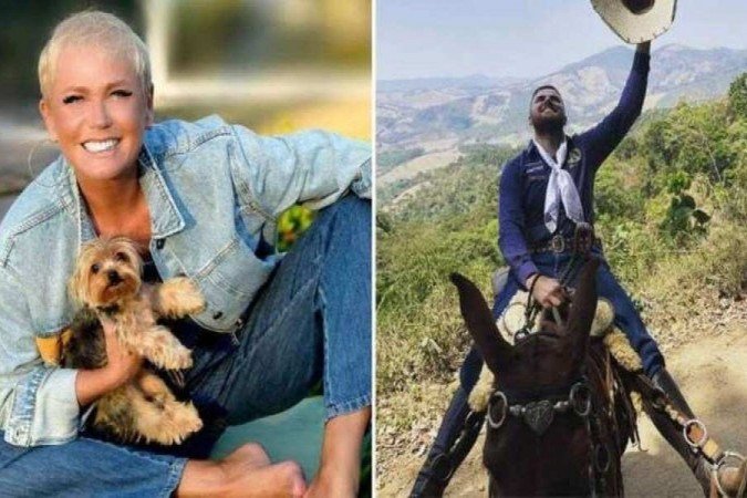 Xuxa Meneghel se posiciona sobre Zé Neto -  (crédito: Reprodução/Instagram/Montagem)