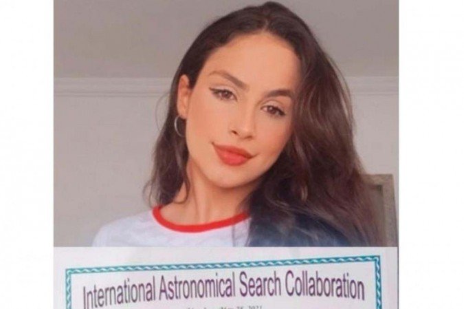  (crédito: Laysa, estudante de física na Universidade Federal de Minas Gerais (UFMG), batizou temporariamente o asteroide como LPS 003)