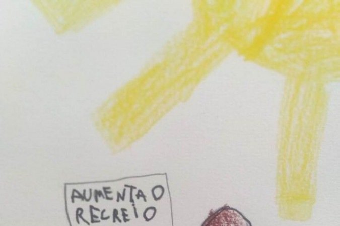 Crianças protestam em BH