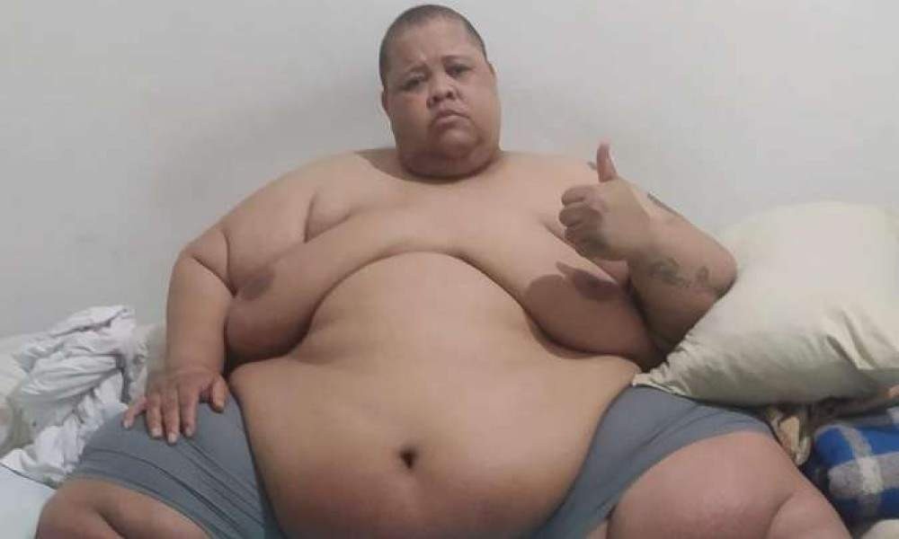 Homem com mais de 300kg pede ajuda para realizar cirurgia bariátrica