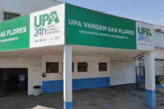 Mãe e filha foram levadas para a UPA Vargem das Flores -  (crédito: Reprodução da internet/Google Maps)