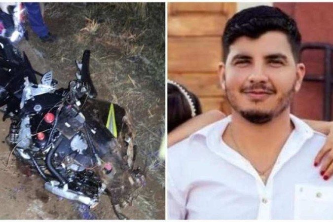 O mecânico Ênio Junior dos Santos Oliveira, de 33 anos, morreu após se envolver em acidente quando pilotava a moto - (crédito: Reprodução/Blog do Portari) O mecânico Ênio Junior dos Santos Oliveira, de 33 anos, morreu após se envolver em acidente quando pilotava a moto - (crédito: Reprodução/Blog do Portari)