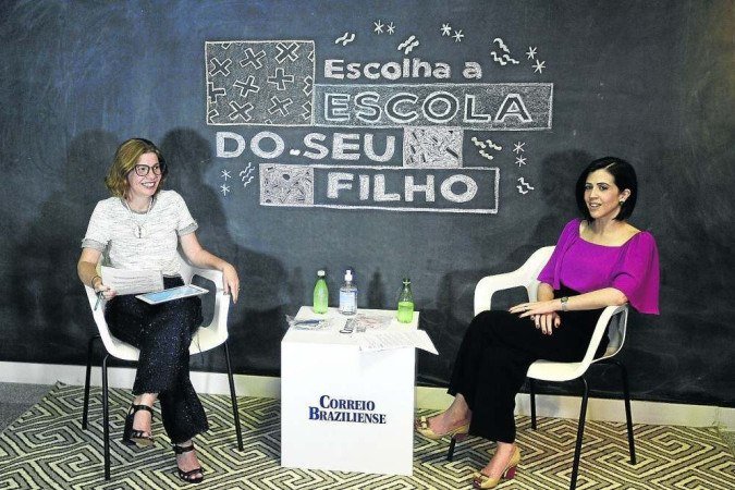 Live foi mediada pela jornalista Sibele Negromonte, que entrevistou Laura Magalhães, do Mackenzie - (crédito: Minervino Júnior/CB/D.A Press) Live foi mediada pela jornalista Sibele Negromonte, que entrevistou Laura Magalhães, do Mackenzie - (crédito: Minervino Júnior/CB/D.A Press)
