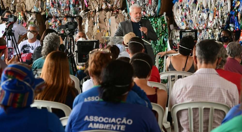 Lula em Brasília: 