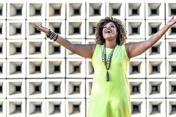 Teresa Lopes anima a Feijoada com Samba - (crédito: Guto Martins/Divulgação) Teresa Lopes anima a Feijoada com Samba - (crédito: Guto Martins/Divulgação)