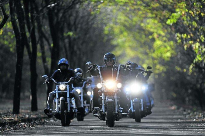 O festival também reúne motoqueiros que vêem no evento uma oportunidade de aproximar os integrantes de moto clube da cidade