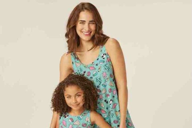 

Camisola azul Panda em malha, na Posthaus (R$ 41,93)
