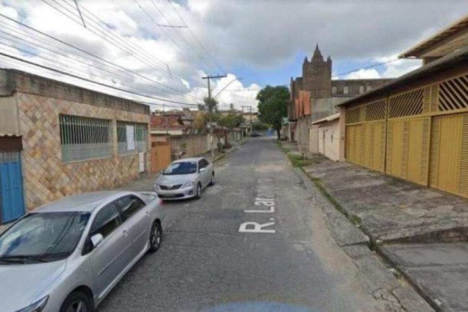 Crime aconteceu no Bairro Durval de Barros, em Contagem, na Grande BH - (crédito: Reprodução/Google Street View) Crime aconteceu no Bairro Durval de Barros, em Contagem, na Grande BH - (crédito: Reprodução/Google Street View)