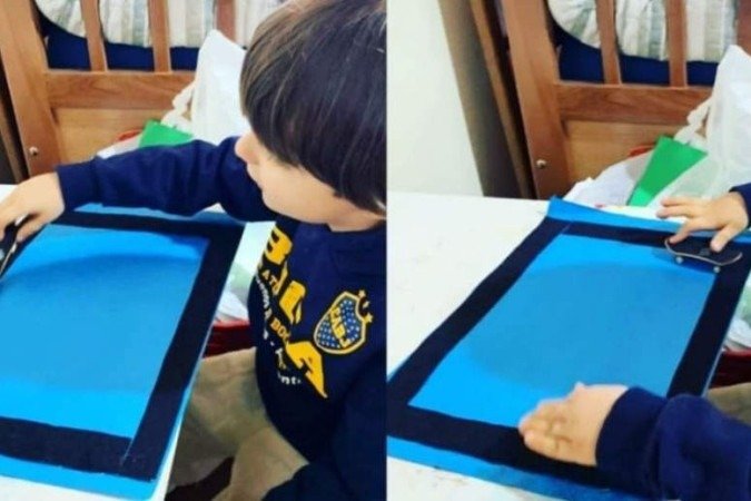 Durante a pandemia, foi trabalhado o skate de dedo