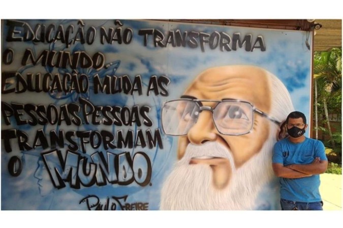 A história de superação do professor de química Luiz Carlos Correia, do Centro de Ensino Médio 02 de Ceilândia, serve de exemplo para os alunos