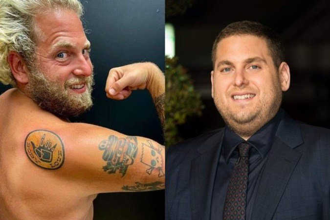 (crédito: Jonah Hill/Instagram/Reprodução e VALERIE MACON/AFP) (crédito: Jonah Hill/Instagram/Reprodução e VALERIE MACON/AFP)