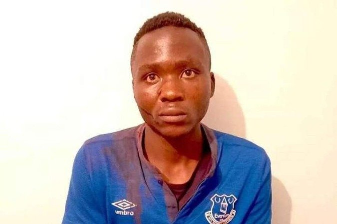 Masten Milimo Wanjala confessou ter matado dez crianças e bebido o sangue delas -  (crédito: DCI Quênia)