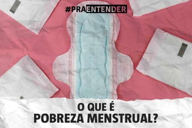 Conceito de menstruação em fundo rosa