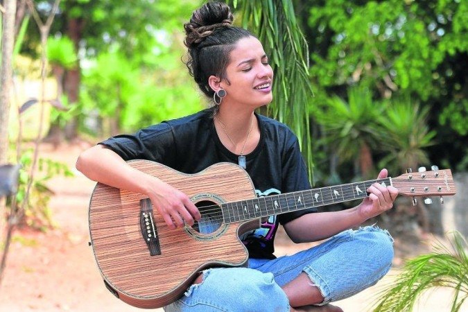 Arte e autenticidade ajudaram Ediadany Vieira a ter confiança em suas escolhas - (crédito: Ed Alves/CB/D.A Press - 24/9/21 ) Arte e autenticidade ajudaram Ediadany Vieira a ter confiança em suas escolhas - (crédito: Ed Alves/CB/D.A Press - 24/9/21 )