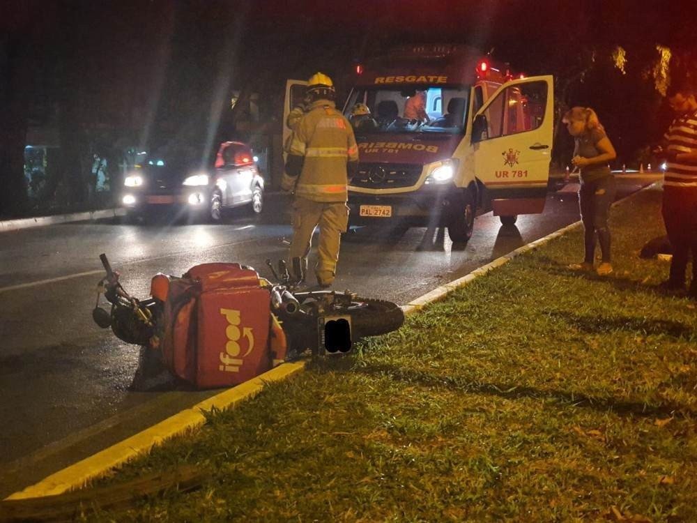 Acidente de trânsito no Eixinho Norte deixa uma pessoa morta por atropelamento 