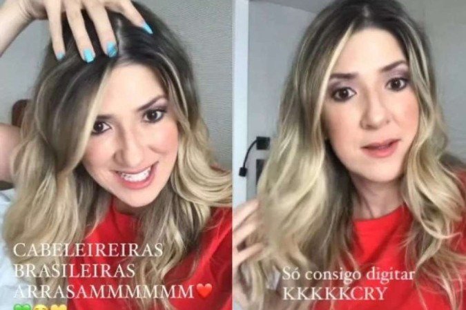 (crédito: Dani Calabresa/Instagram/Reprodução) (crédito: Dani Calabresa/Instagram/Reprodução)