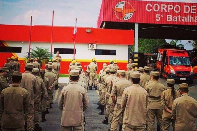 (crédito: Reprodução/Instagram Bombeiros de Luziânia) (crédito: Reprodução/Instagram Bombeiros de Luziânia)