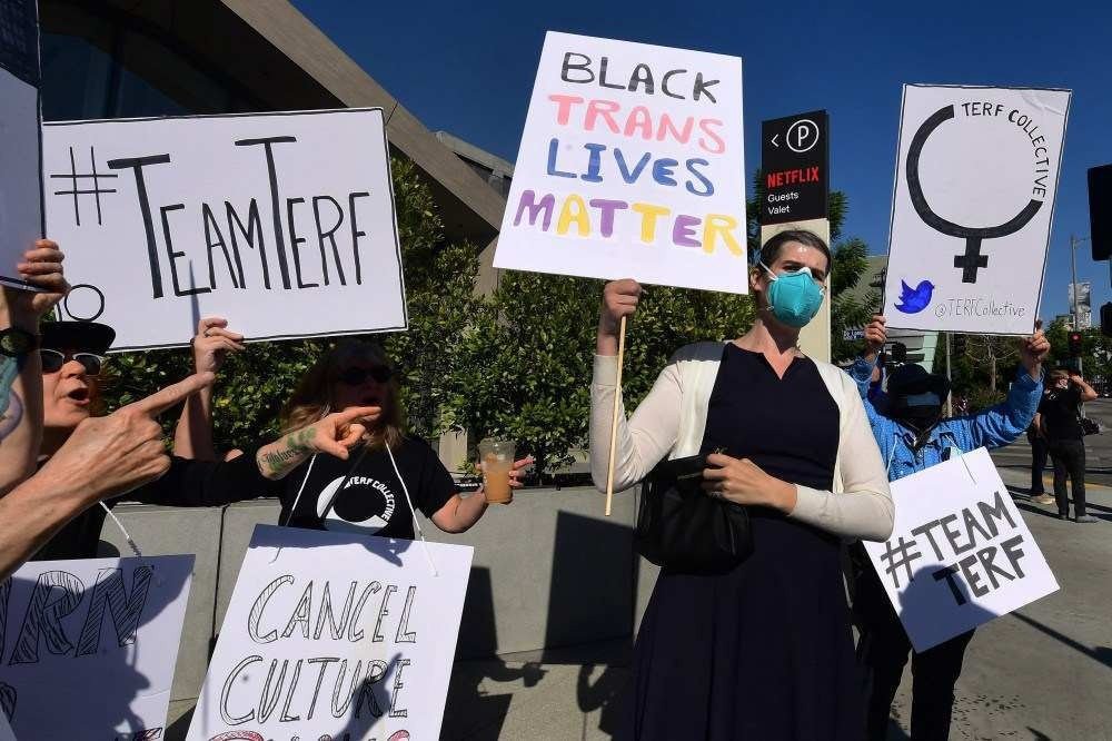 manifestação contra a netflix